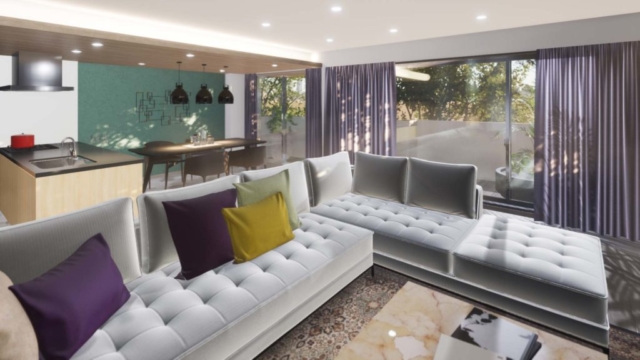 一体感のあるおしゃれなLDKにリフォーム